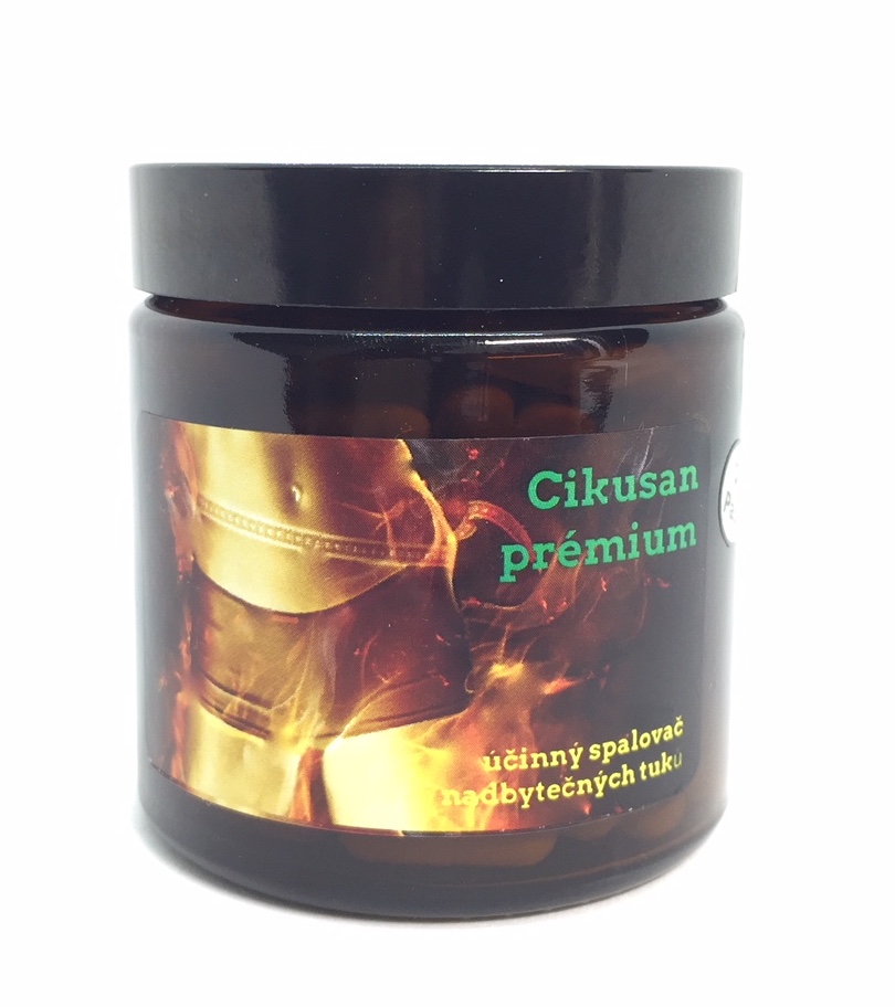 Cikusan prémium, 25000 mg/100 tobolek - spalovač tuků, redukce váhy