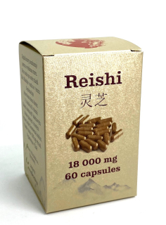 Lesklokorka lesklá - spóry, tobolky (Reishi, Ganoderma) 60 ks, 18 g