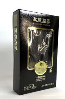 Ženšen, korejský, celý černý, 6letý 300 g