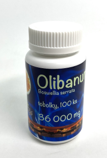 Olibanum tobolky 100 ks á 360 mg, 36 g