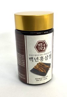 Ženšen korejský, červený, extrakt, 240 g, 10 mg ginsenosidů na 1 g, 240 g