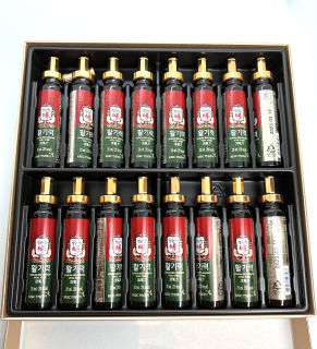 Korejský ženšen, tinkturová kůra, sada, No.: 1 KGC, 16 x 20 ml, 320 ml