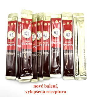 Sticks - Ženšen, korejský, červený, extrakt, tekutý, 10 x 10 g, 100 g