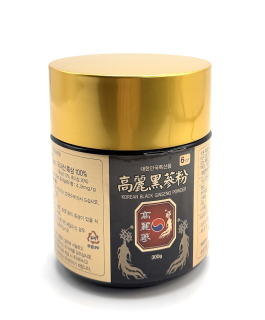Ženšen, korejský, černý, 6letý, mletý, 300 g