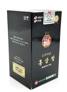 Korejský červený ženšen pravý extrakt, z domácí farmy, GOLD, 250 g