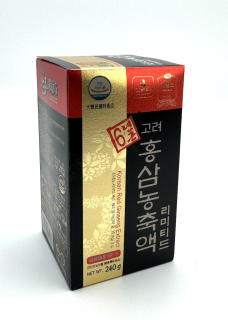 Ženšen korejský, ILHWA, 6letý červený, extrakt, 240 g