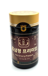 Ženšen, korejský červený, hustý extrakt fermentovaný, 6letý, ginsenosidy 5mg/1g, 240 g